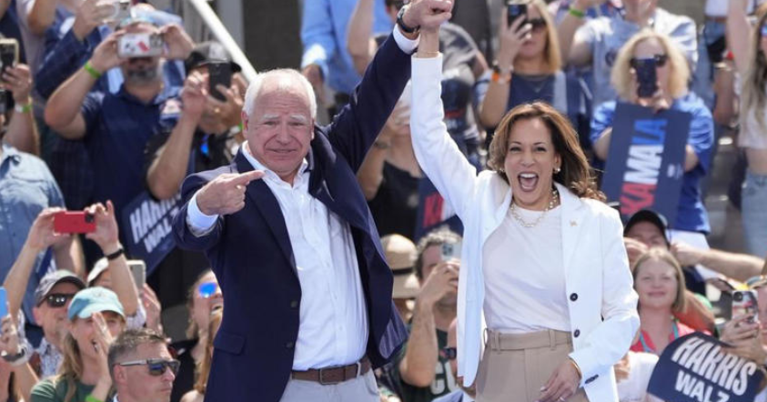 Nέος Αντιπρόεδρος, νέα τακτική για τους Δημοκρατικούς